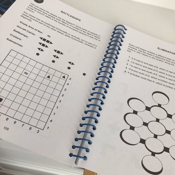 3/$20 New Brain Training Puzzle Book Game Fun Gift Educational Brain Challenge - Picture 3 of 5